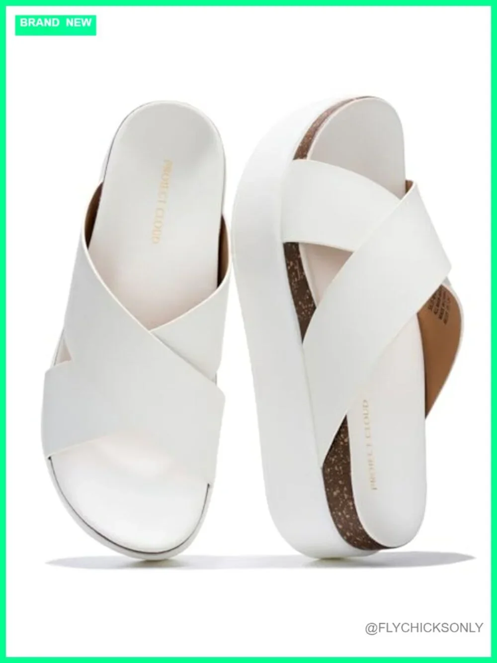 Platform Sandals with Soft & Plush Insole, Non-Slip, Water-Resistant,